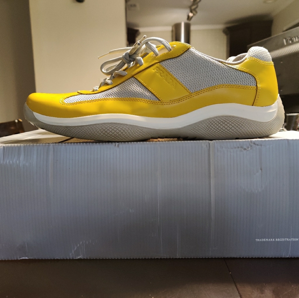 Prada America Cup Low Size 11 Shoes